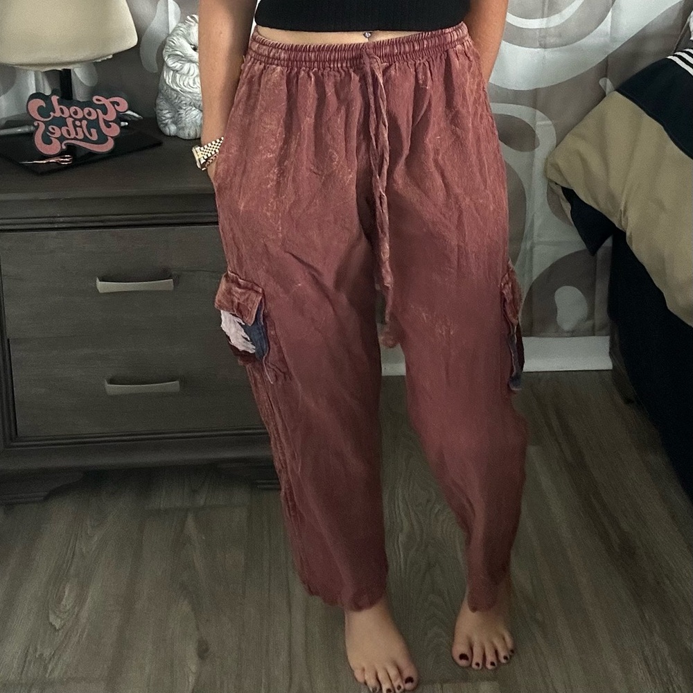 Women's Casual Rust Joggers